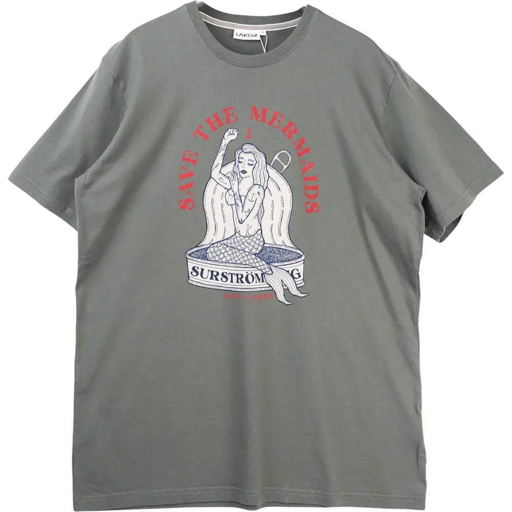 Lakor Herren Save the Mermaids T-Shirt