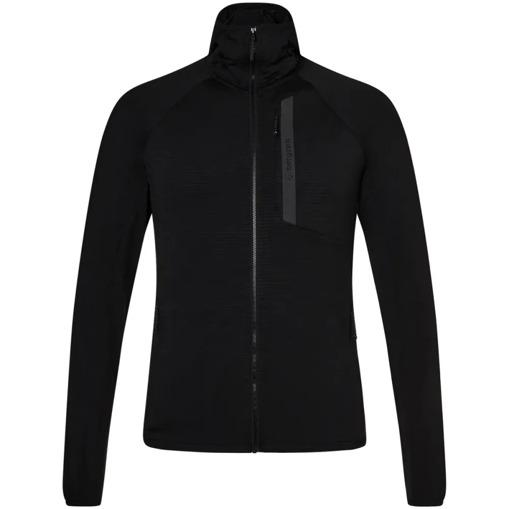 Bergzeit Basics Herren Allalinhorn Fleece Hoodie Jacke