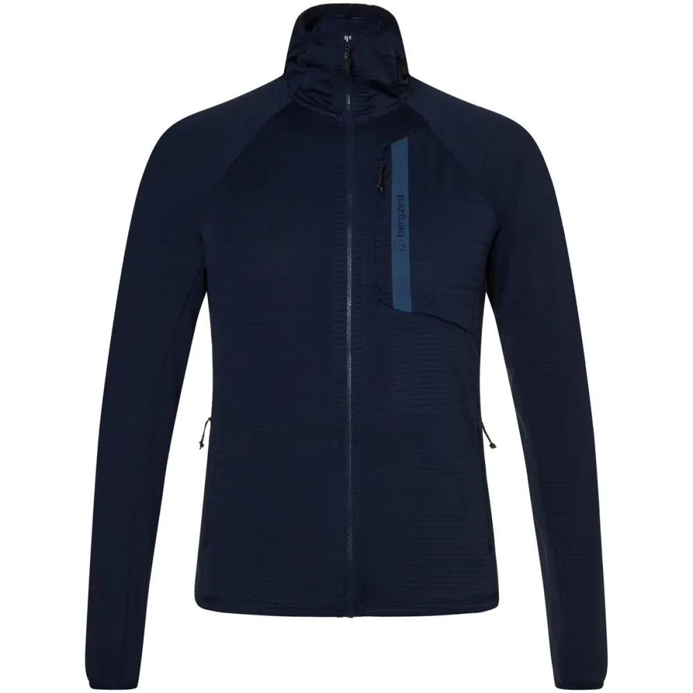 Bergzeit Basics Herren Allalinhorn Fleece Hoodie Jacke