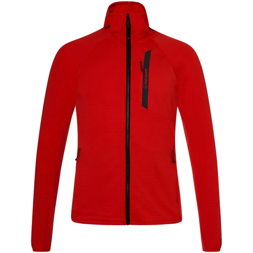 Bergzeit Basics Herren Allalinhorn Fleece Hoodie Jacke