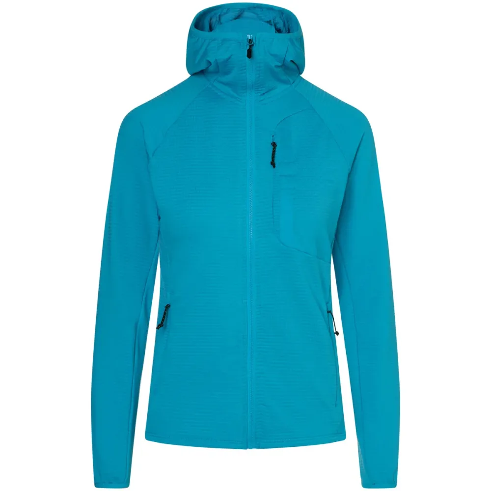 Bergzeit Basics Damen Allalinhorn Fleece Hoodie Jacke
