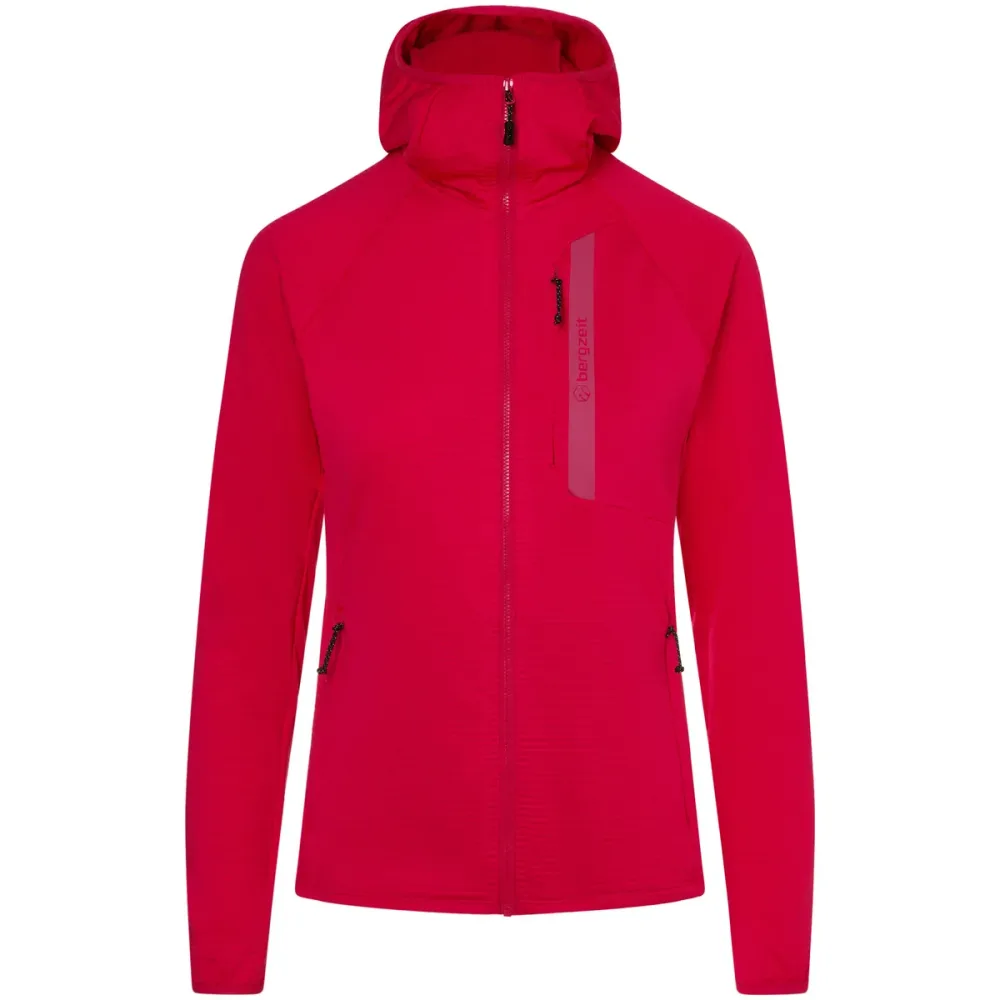 Bergzeit Basics Damen Allalinhorn Fleece Hoodie Jacke