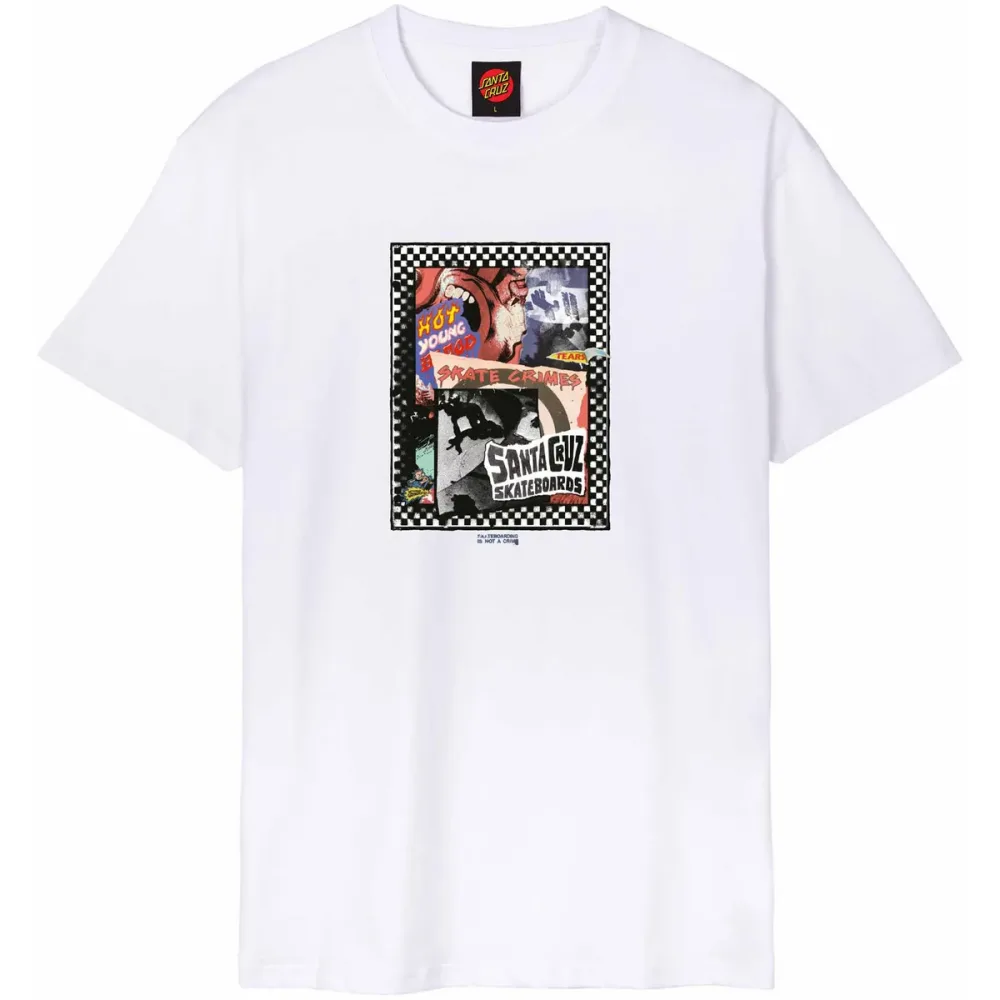 Santa Cruz Herren Ad Collage Front T-Shirt