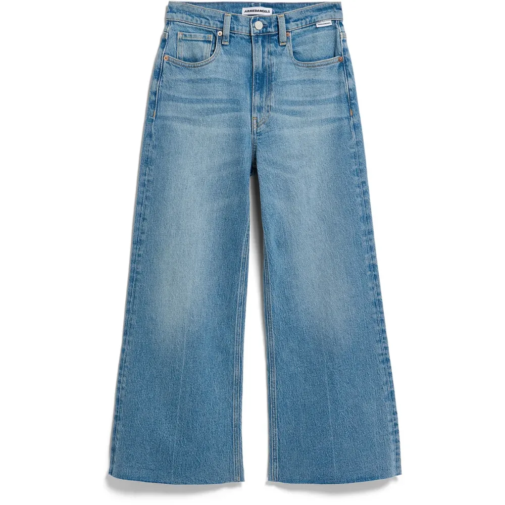 Armedangels Damen Murliaa Cropped Wide Jeans