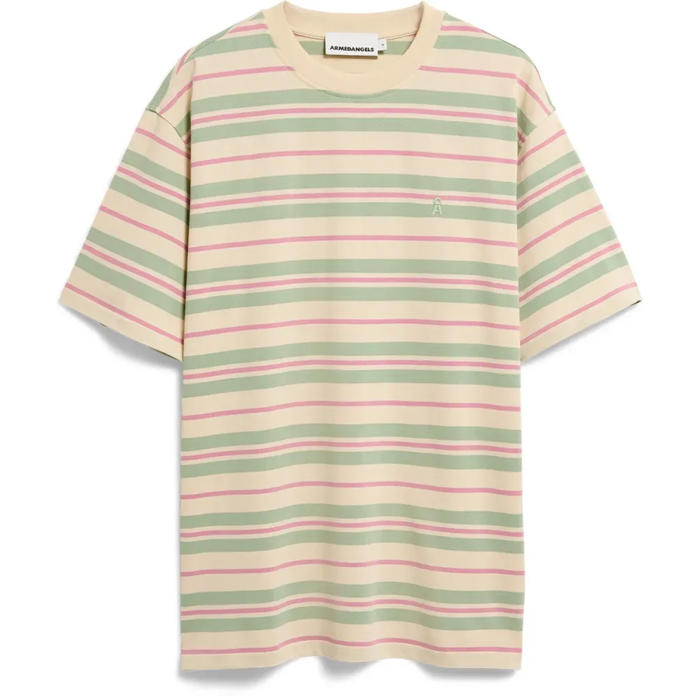 Armedangels Herren Maarkos Stripes T-Shirt