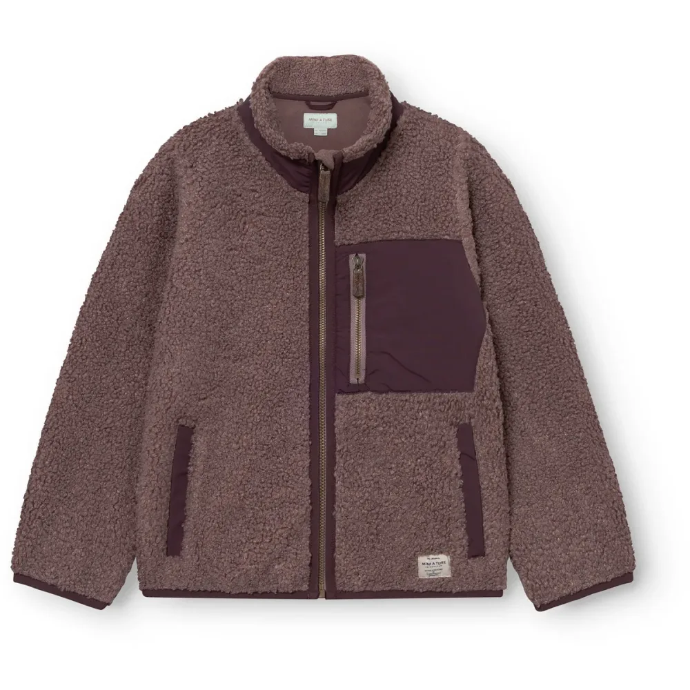 Mini A Ture Kinder Matalinur Teddyfleece Jacke