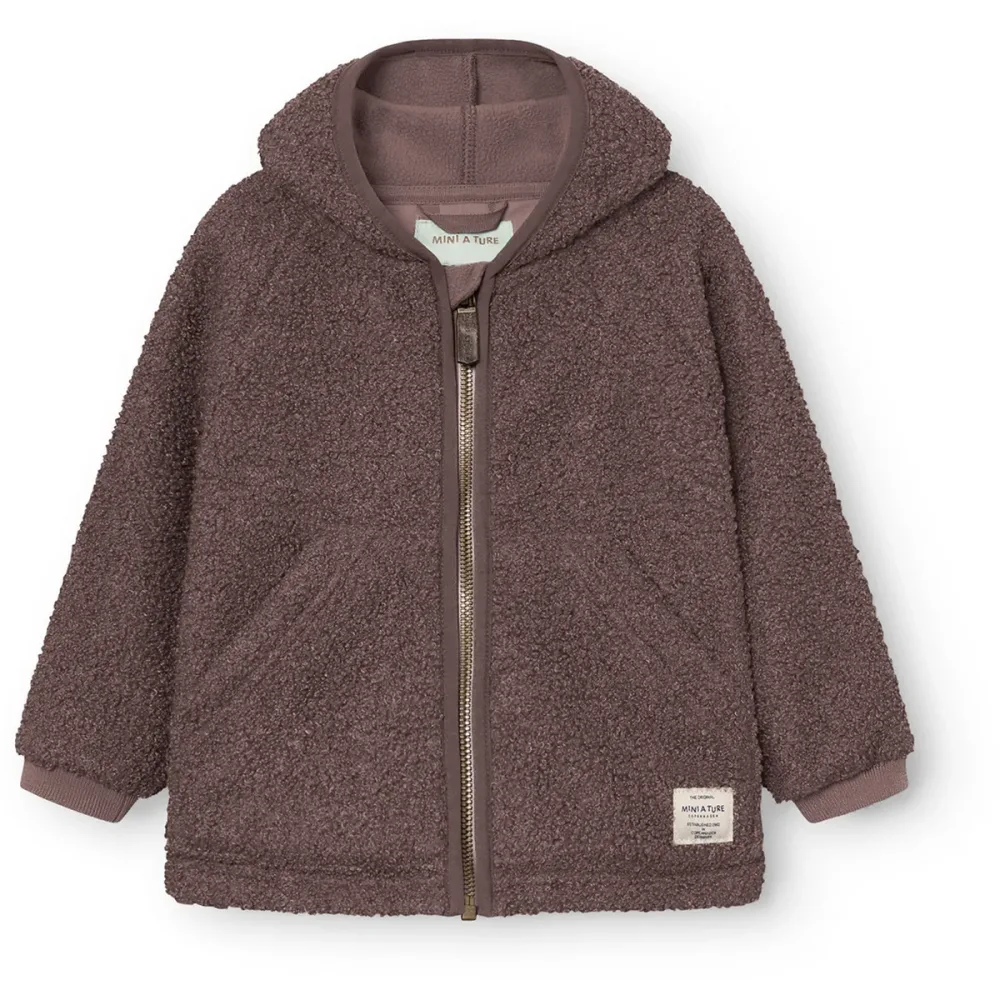 Mini A Ture Kinder Matliff Teddyfleece Jacke