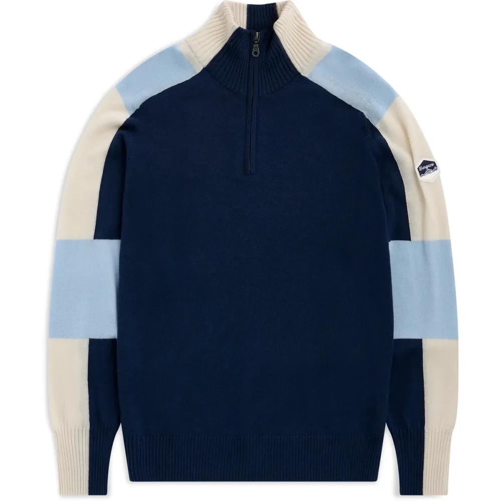Bergans Herren Lyderhorn Wool Half Zip Pullover