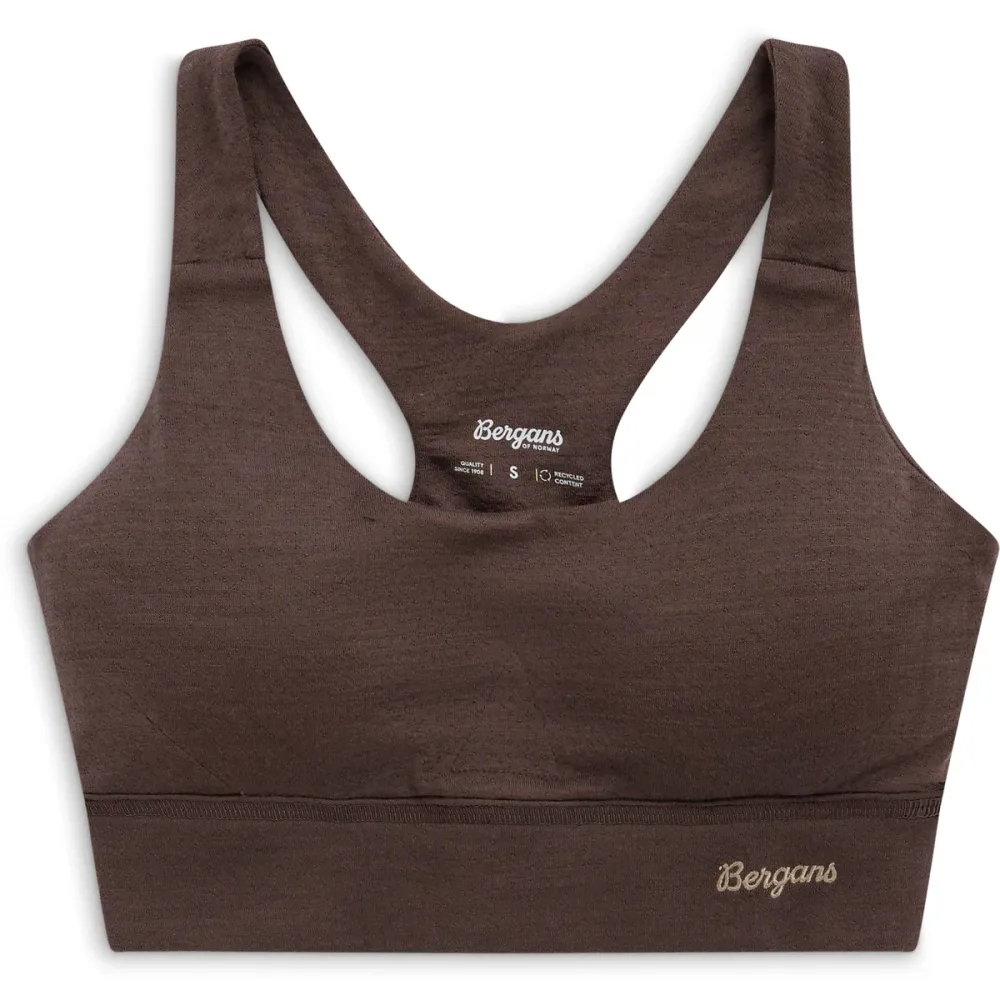 Bergans Damen Vega Light Support Wool Sport BH