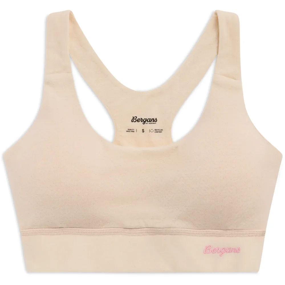 Bergans Damen Vega Light Support Wool Sport BH
