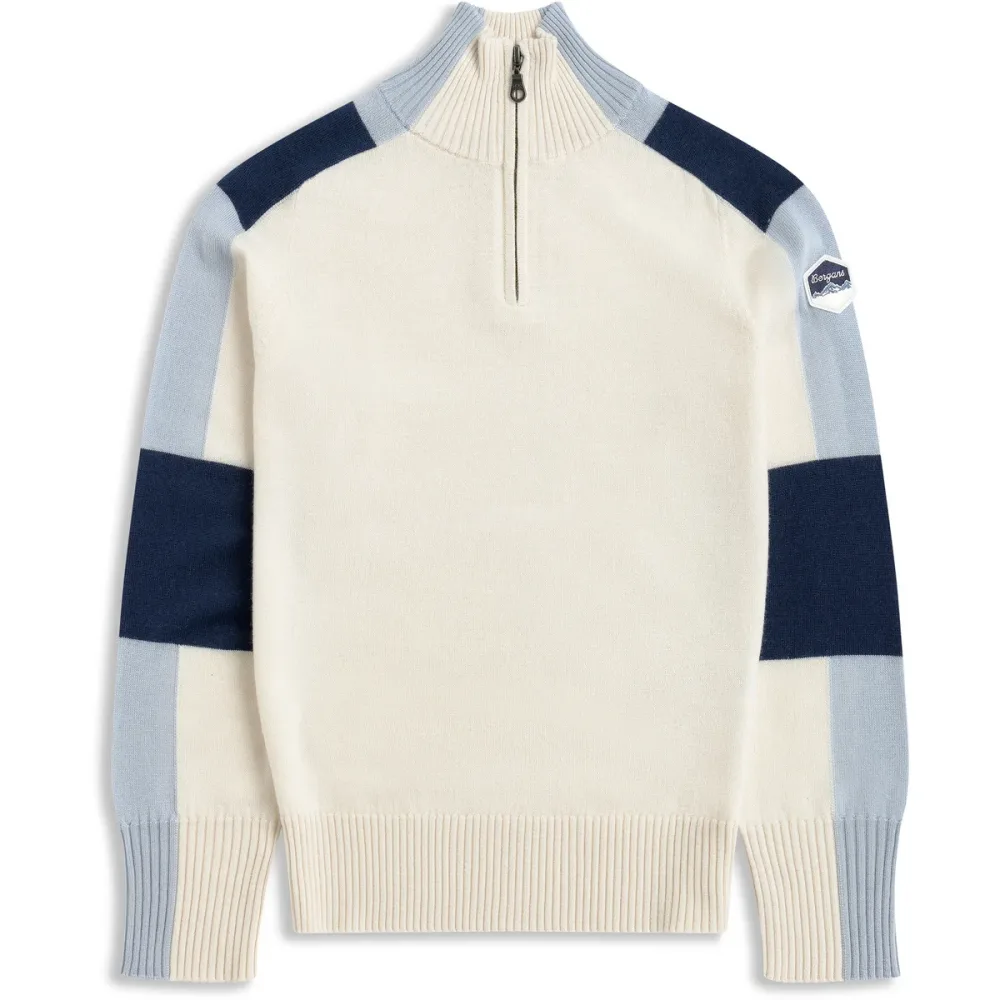 Bergans Damen Lyderhorn Wool Half Zip Pullover