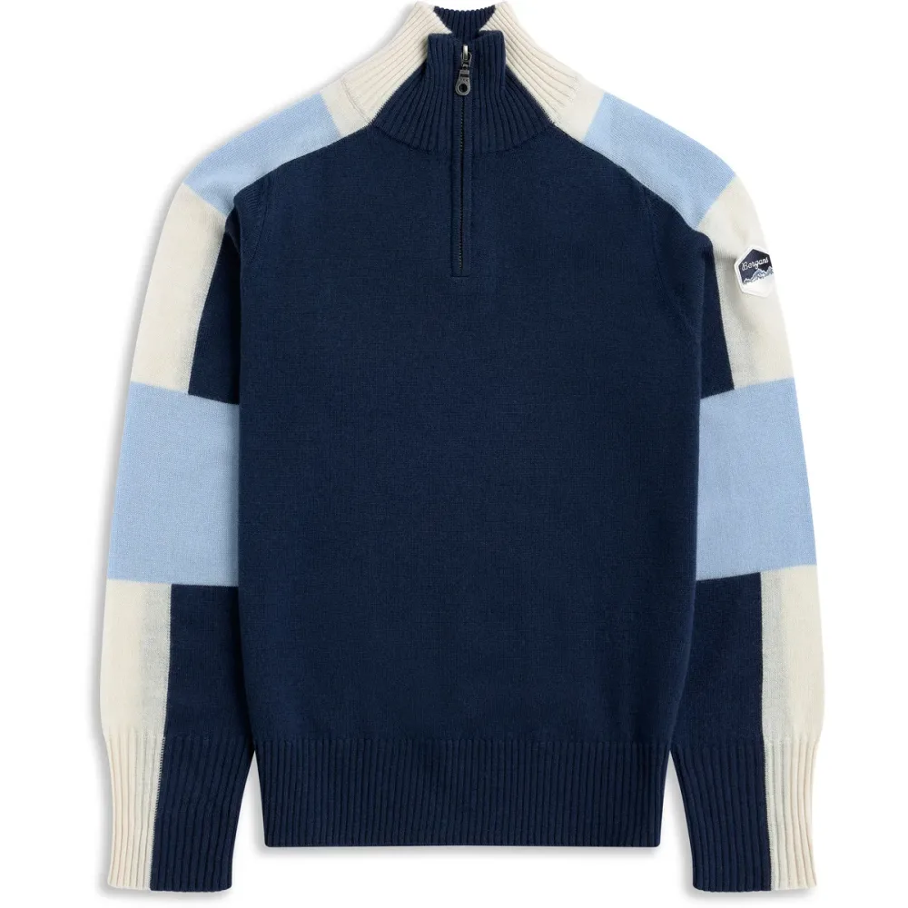 Bergans Damen Lyderhorn Wool Half Zip Pullover