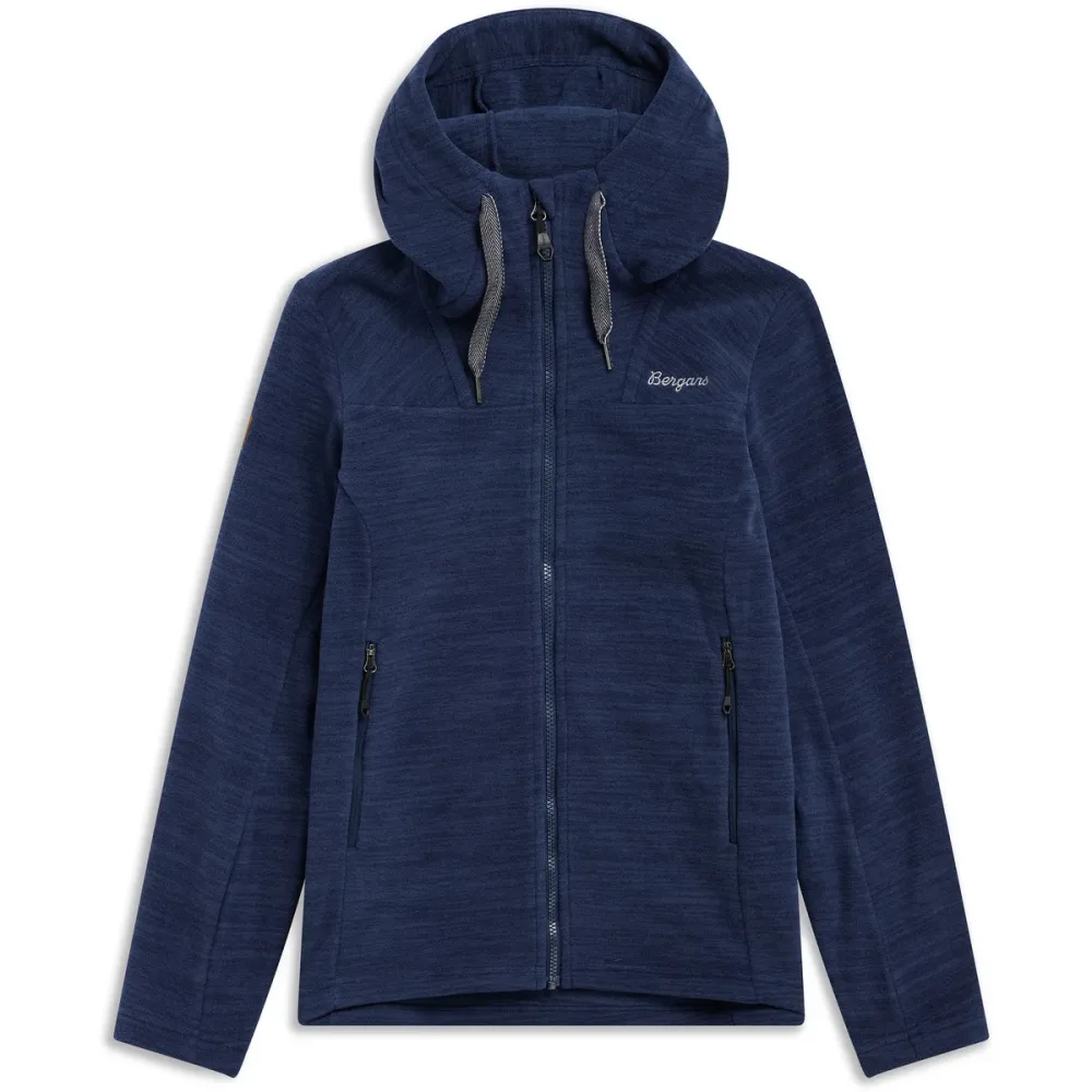 Bergans Damen Hareid Fleece Hoodie Jacke