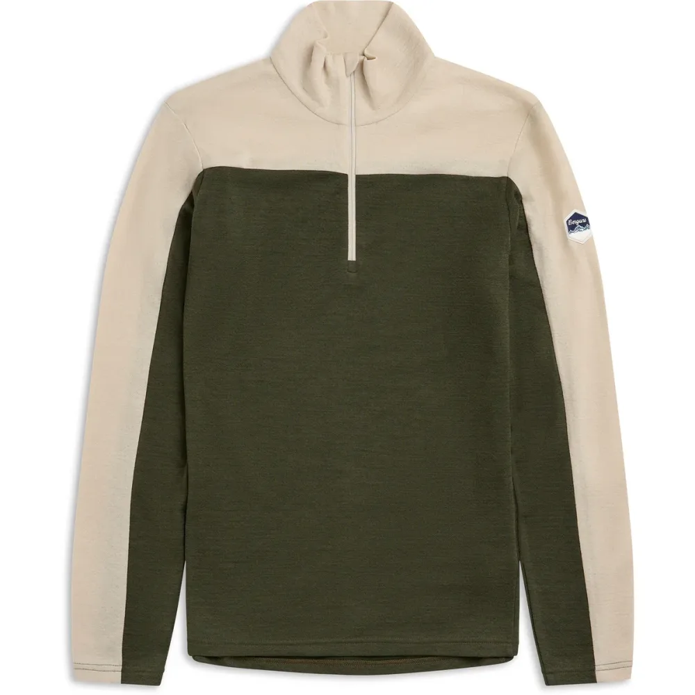 Bergans Herren Inner:Dual Merino Half Zip Longsleeve