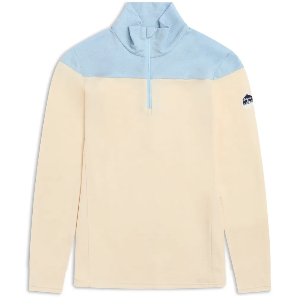 Bergans Damen Inner:Dual Merino Half Zip Longsleeve