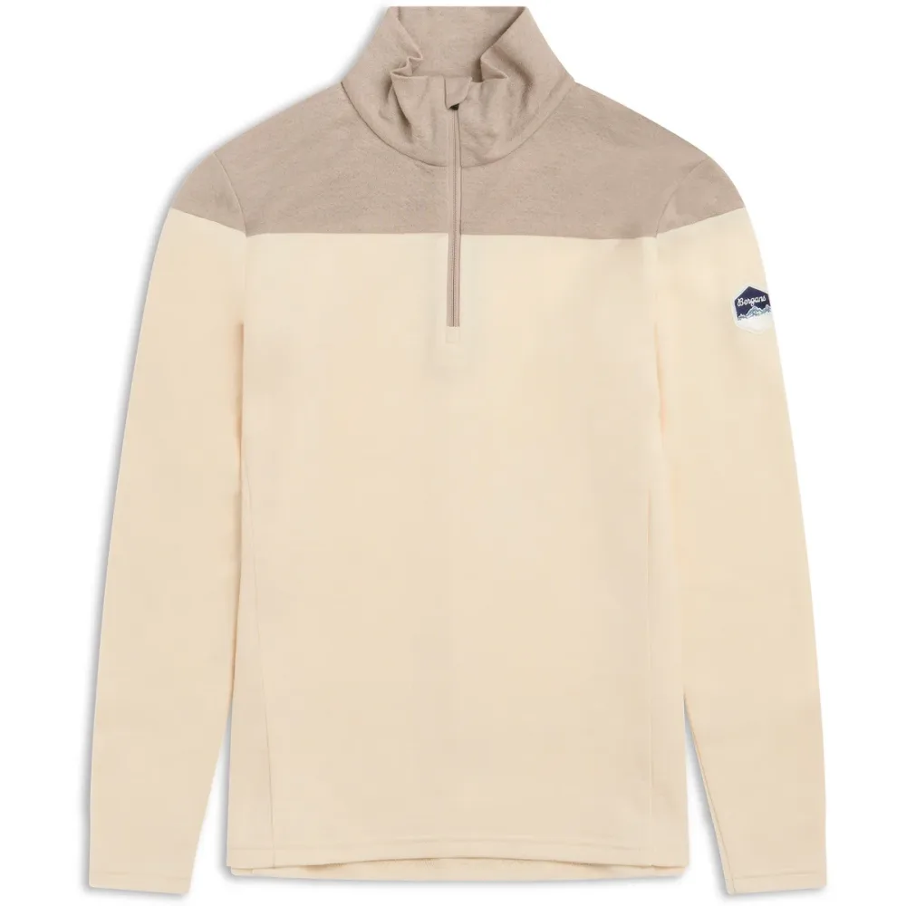 Bergans Damen Inner:Dual Merino Half Zip Longsleeve