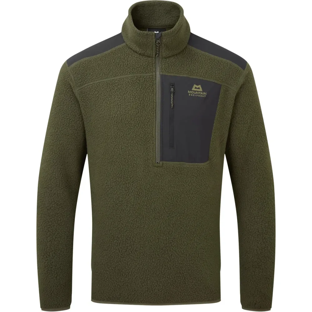 Mountain Equipment Herren Highpile Zip T Longsleeve