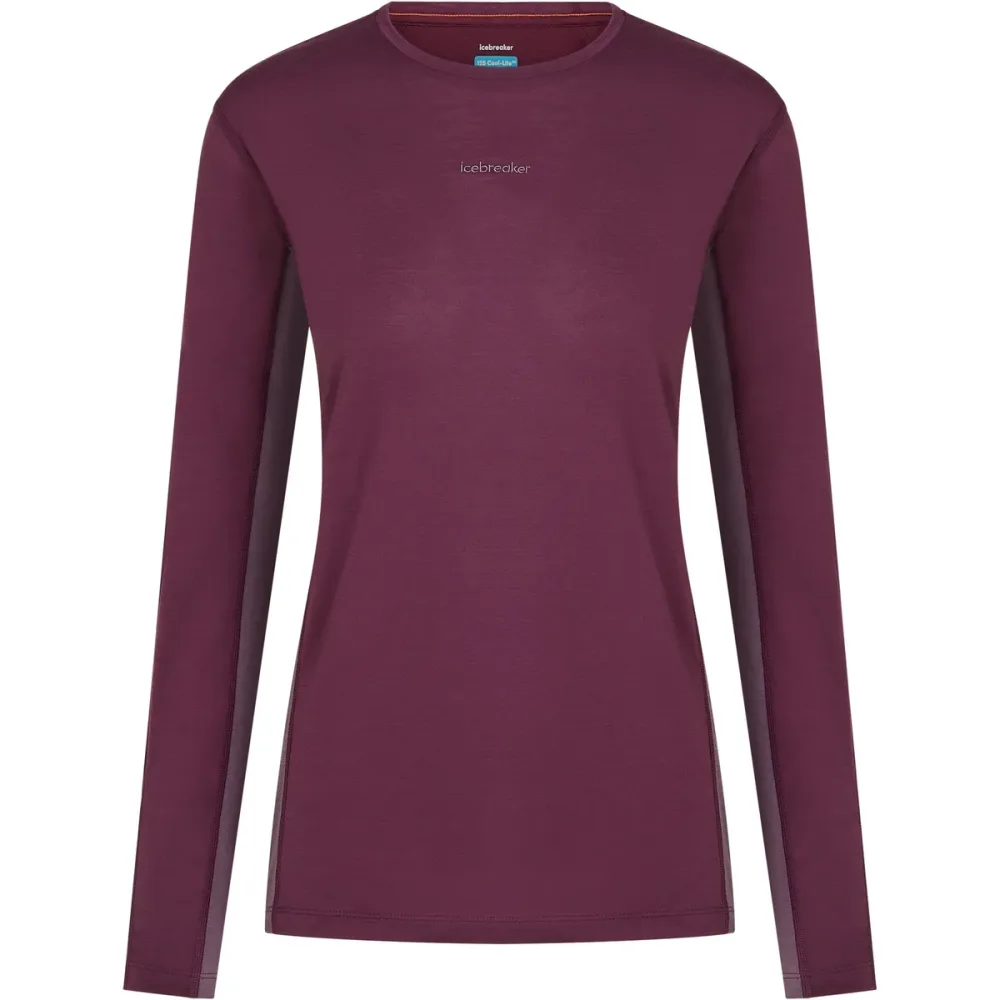 Icebreaker Damen 125 Cool-Lite Sphere Colour Block Longsleeve
