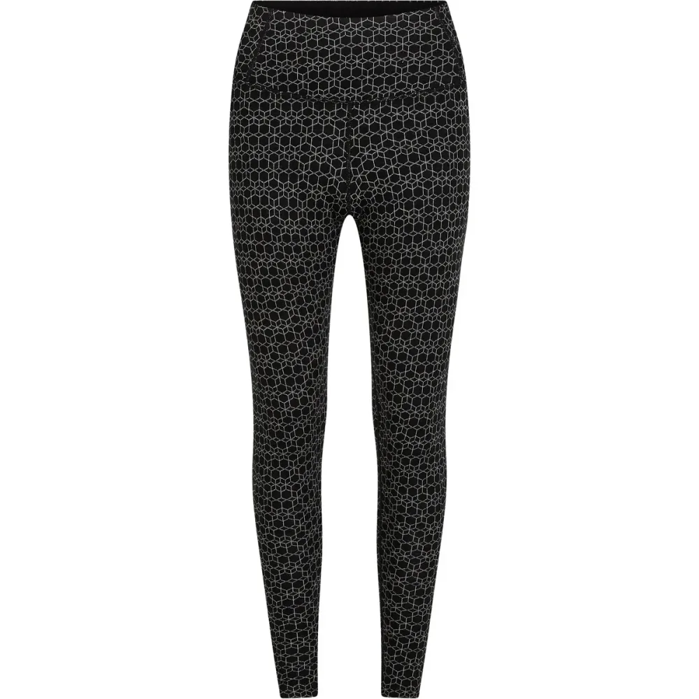 Icebreaker Damen Merino 260 Oasis Vertex High Rise Alpine Geo Hose