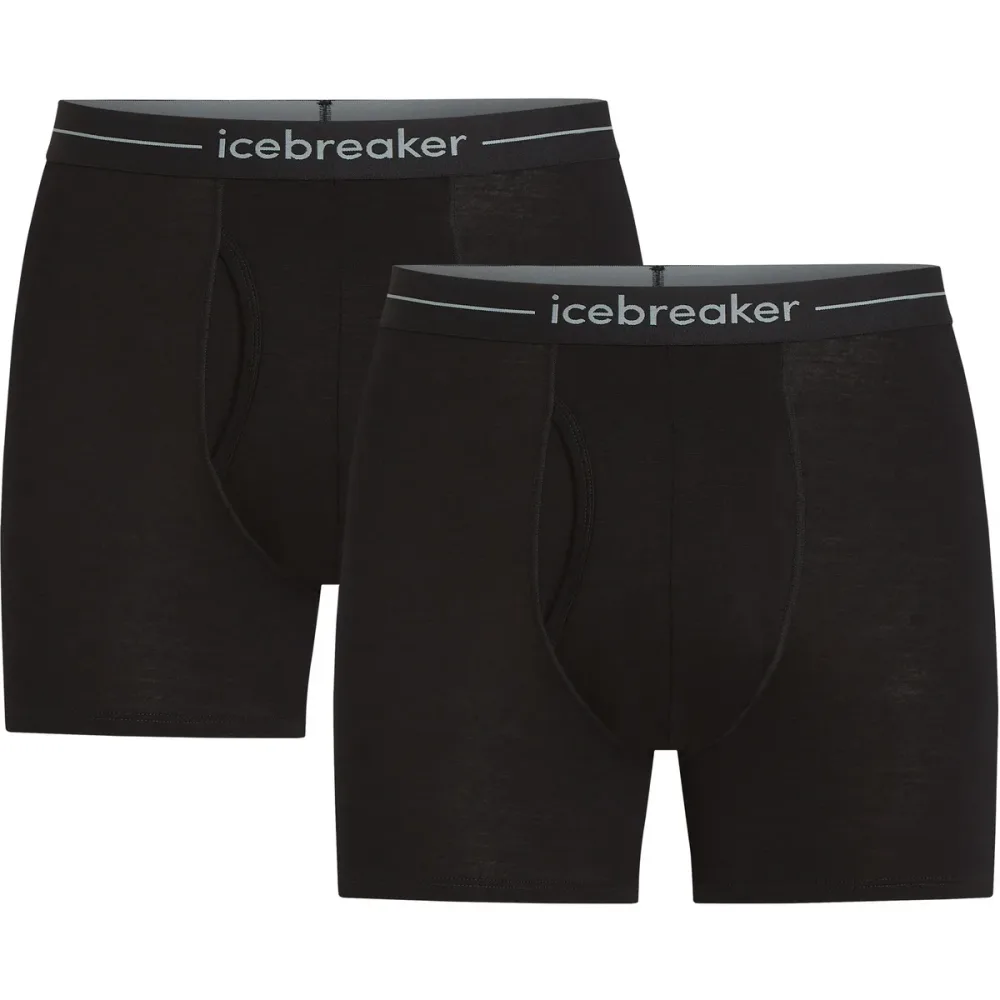 Icebreaker Herren Merino 150 Anatomica wFly 2er Pack Boxer