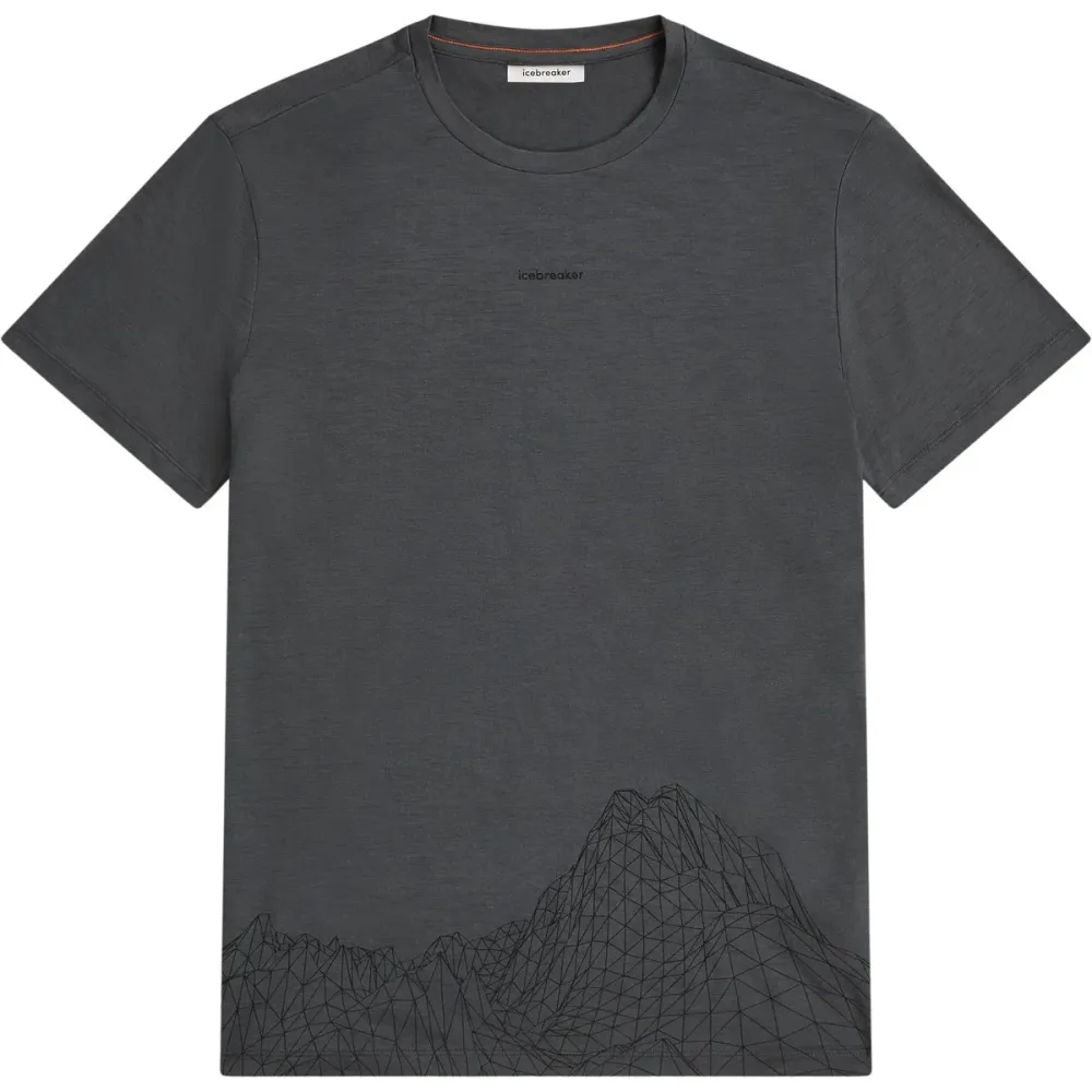 Icebreaker Herren Merino 150 Tech Lite 3D Mapping T-Shirt