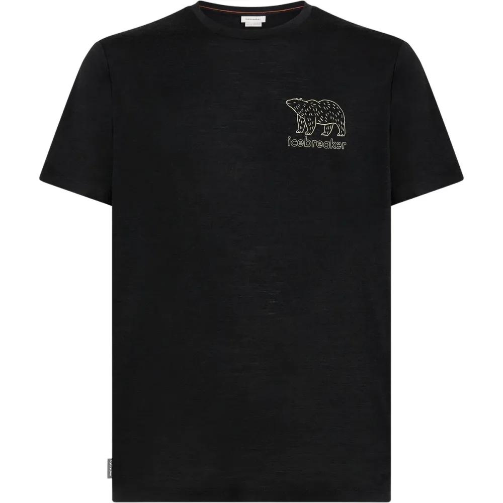 Icebreaker Herren Merino 150 Tech Lite Forest Footsteps T-Shirt