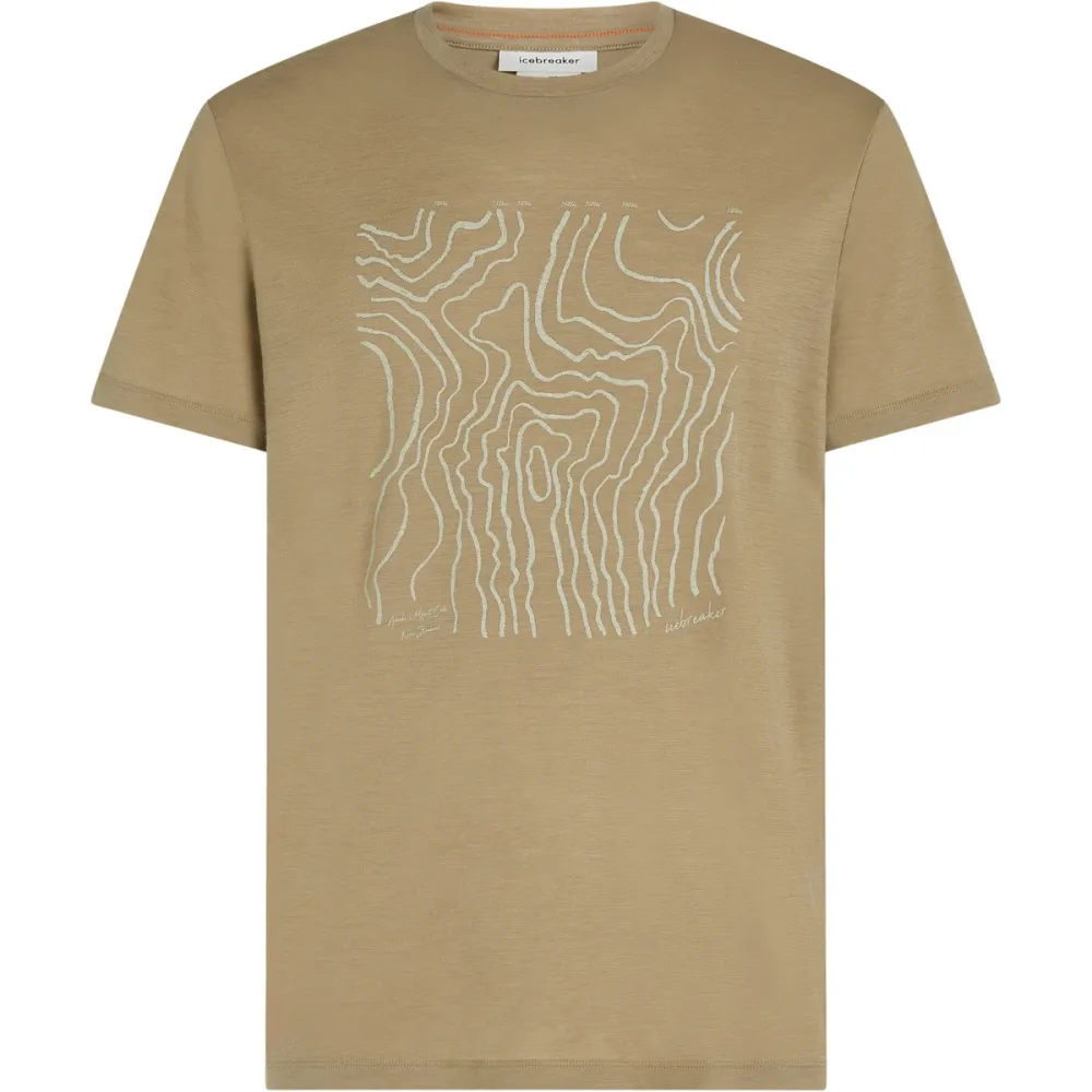Icebreaker Herren Merino 150 Tech Lite Great Heights T-Shirt