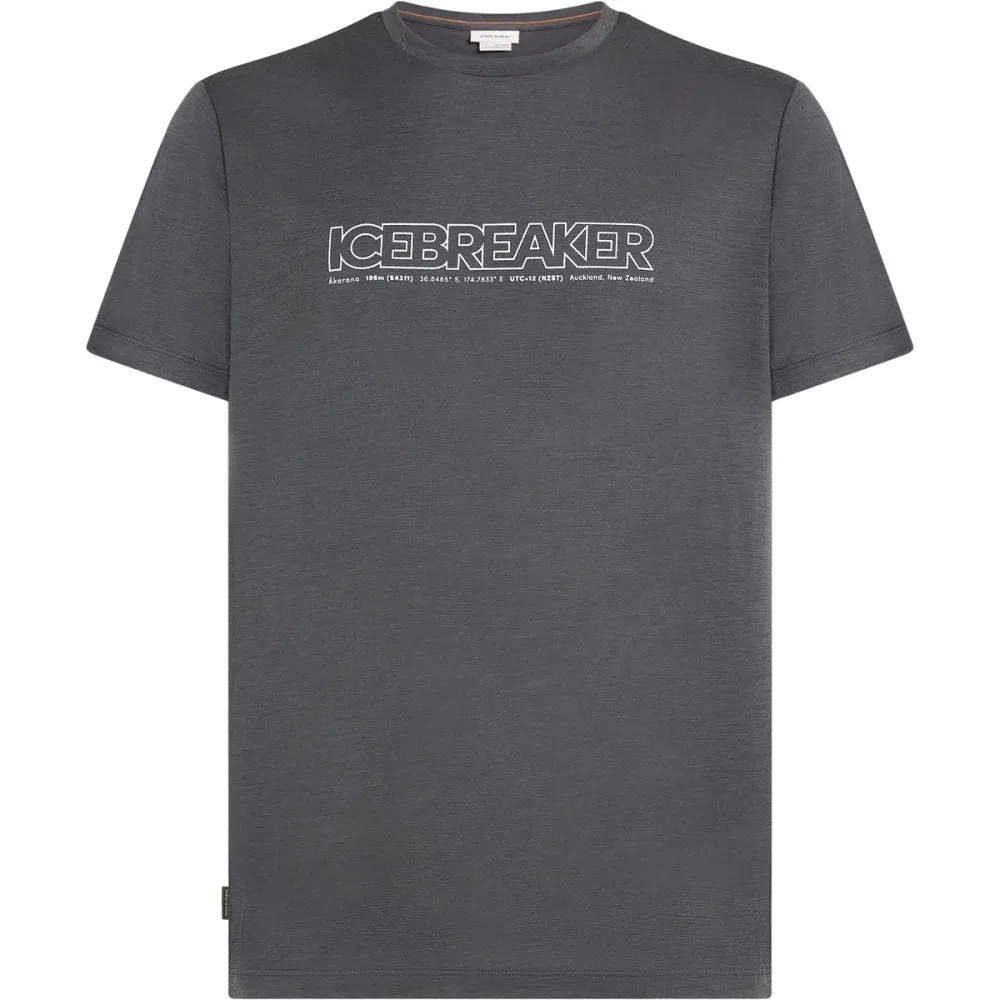 Icebreaker Herren Merino 150 Tech Lite IB Coordinates T-Shirt
