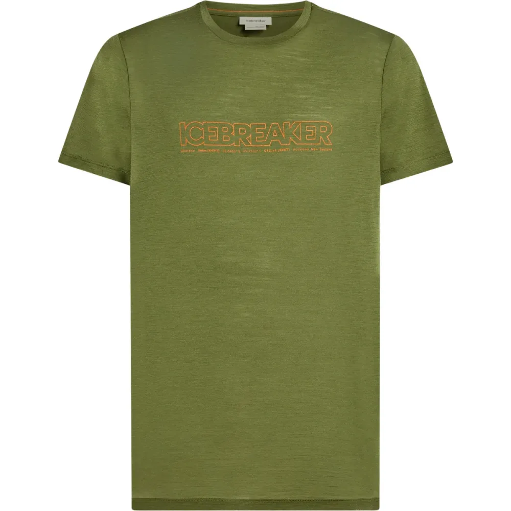 Icebreaker Herren Merino 150 Tech Lite IB Coordinates T-Shirt