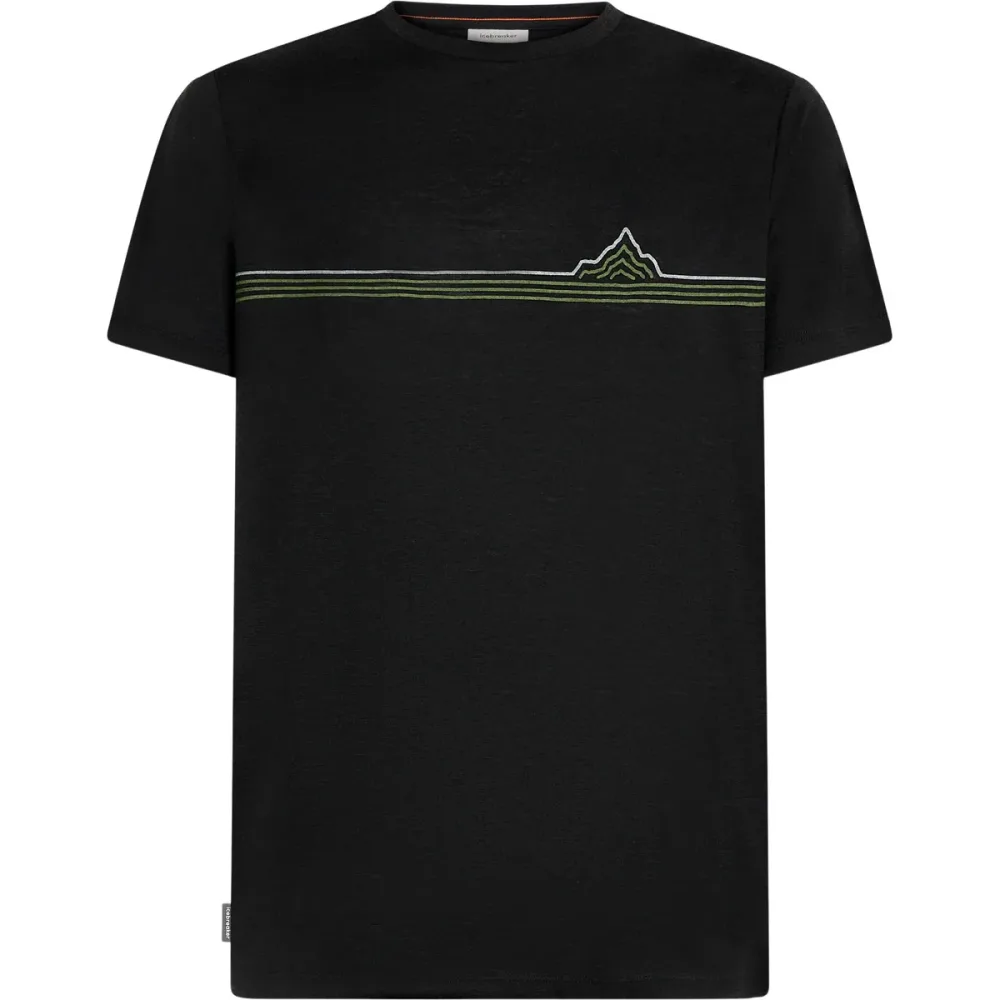 Icebreaker Herren Merino 150 Tech Lite Range Stripes T-Shirt