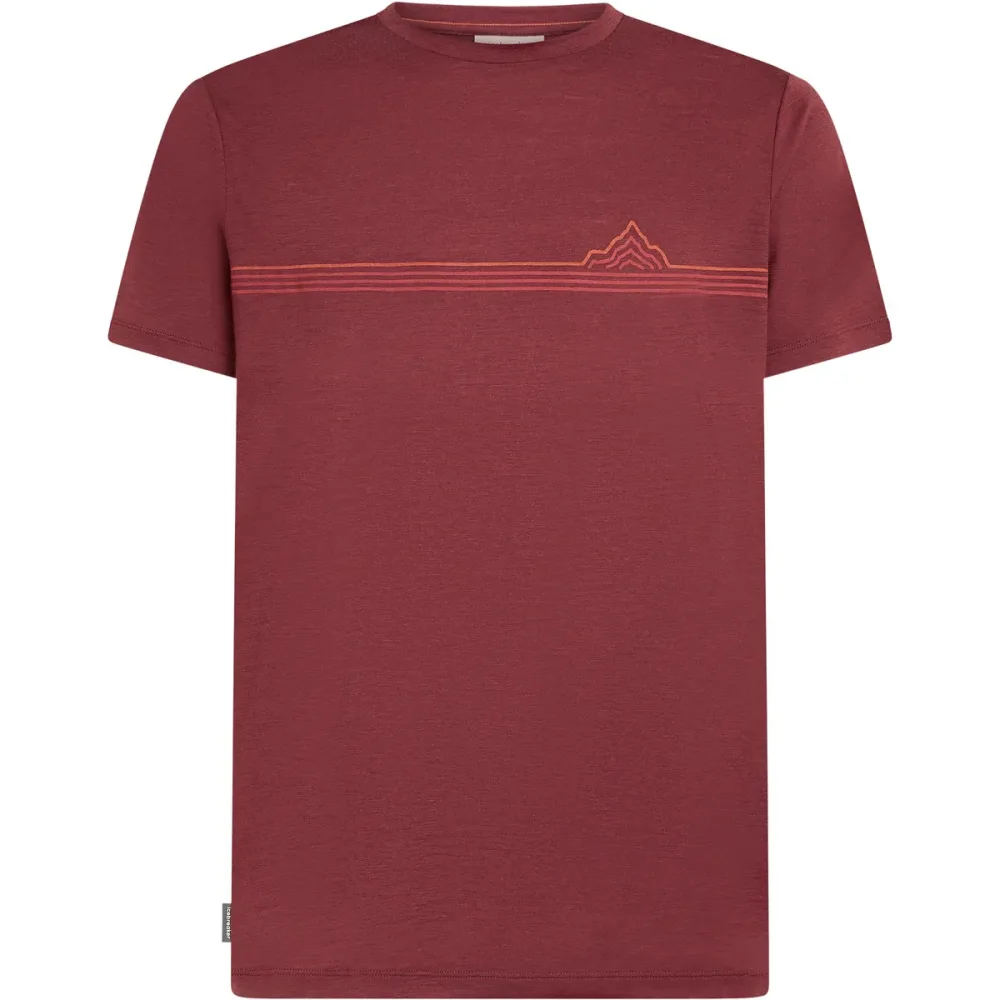 Icebreaker Herren Merino 150 Tech Lite Range Stripes T-Shirt
