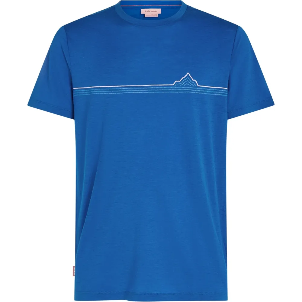 Icebreaker Herren Merino 150 Tech Lite Range Stripes T-Shirt