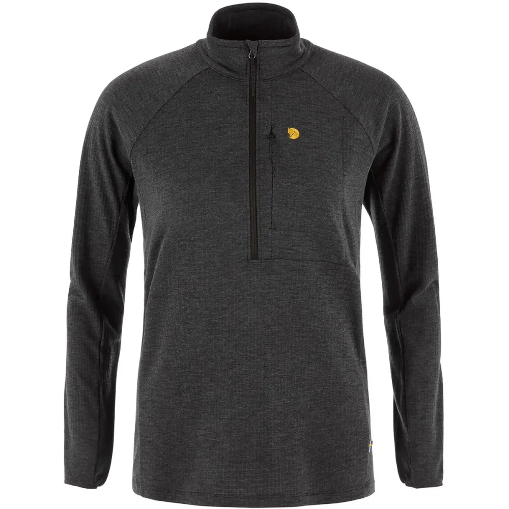Fjällräven Damen Bergtagen Midlayer Half Zip Pullover