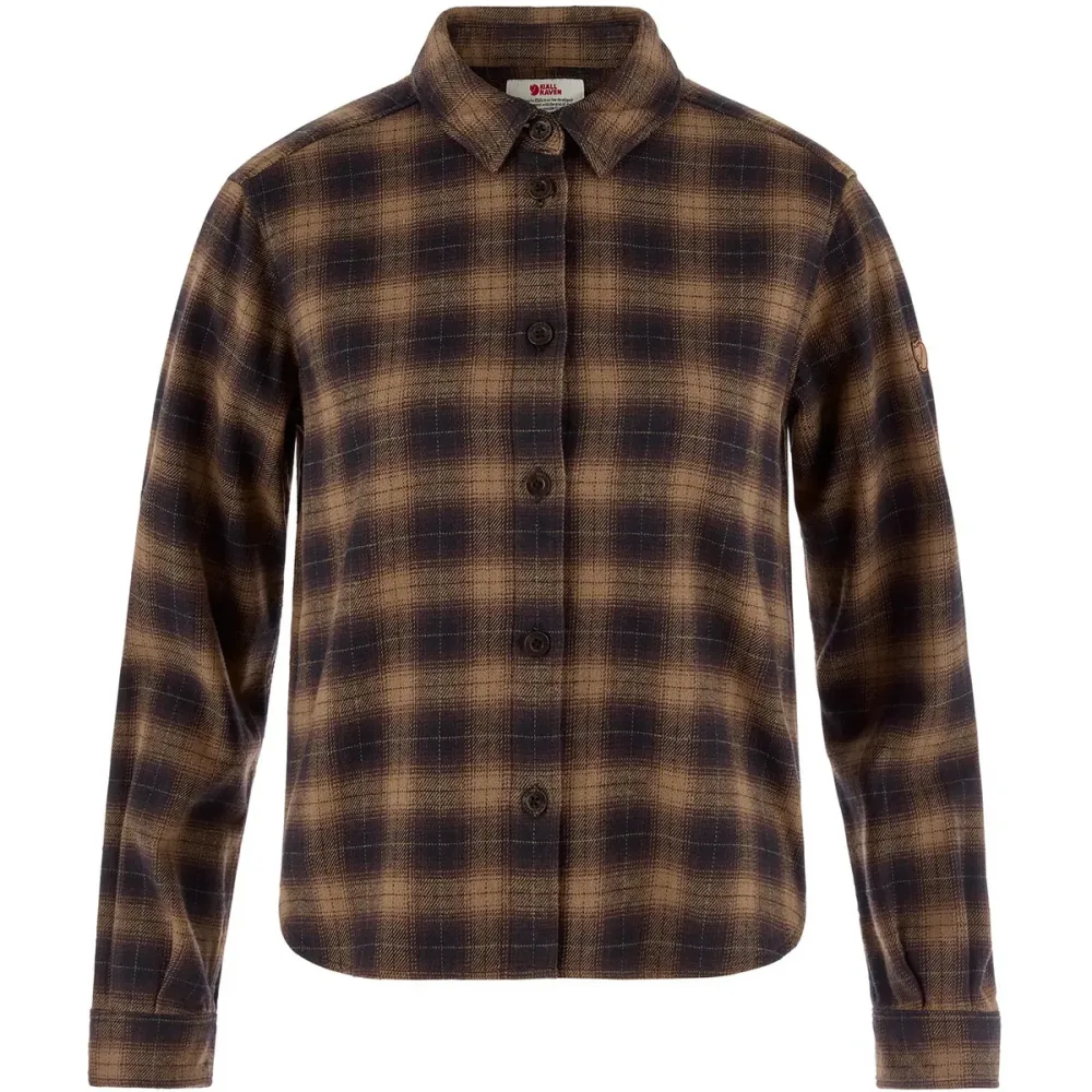 Fjällräven Damen Övik Boxy Flannel Bluse
