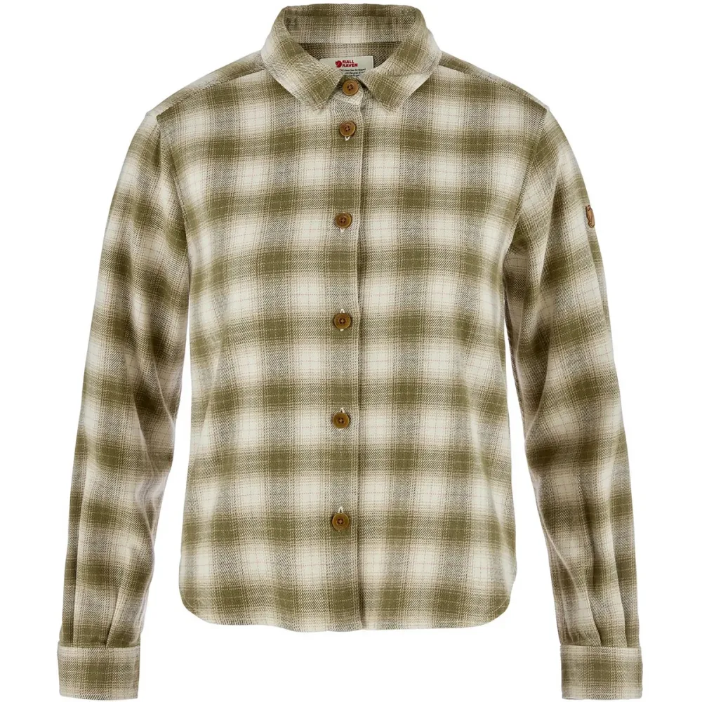 Fjällräven Damen Övik Boxy Flannel Bluse