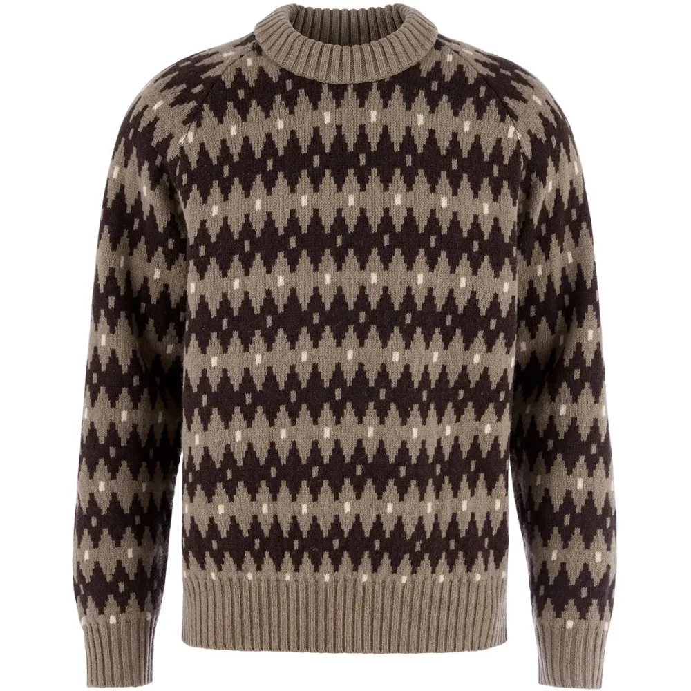 Fjällräven Herren Övik Jacquard Knit Pullover