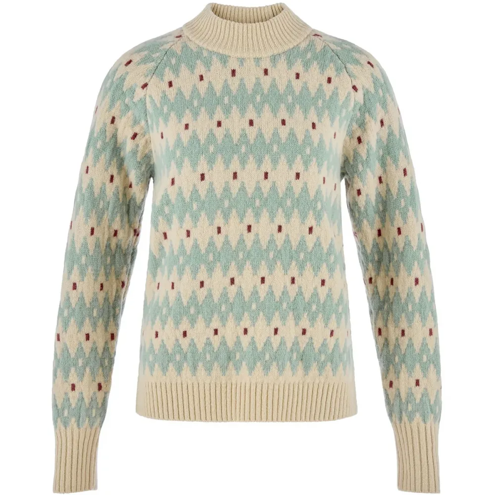 Fjällräven Damen Övik Jacquard Knit Pullover
