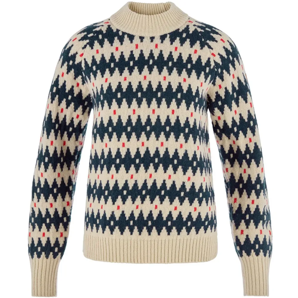 Fjällräven Damen Övik Jacquard Knit Pullover