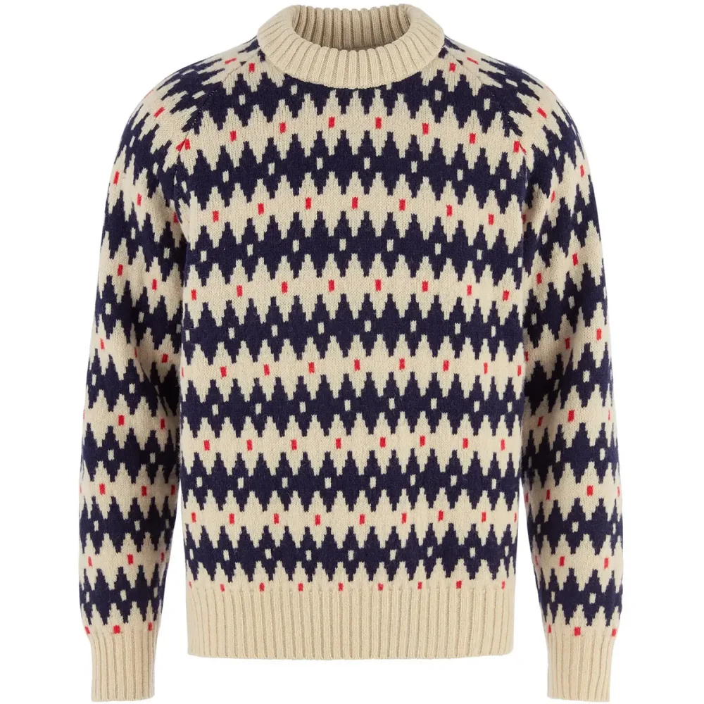Fjällräven Herren Övik Jacquard Knit Pullover