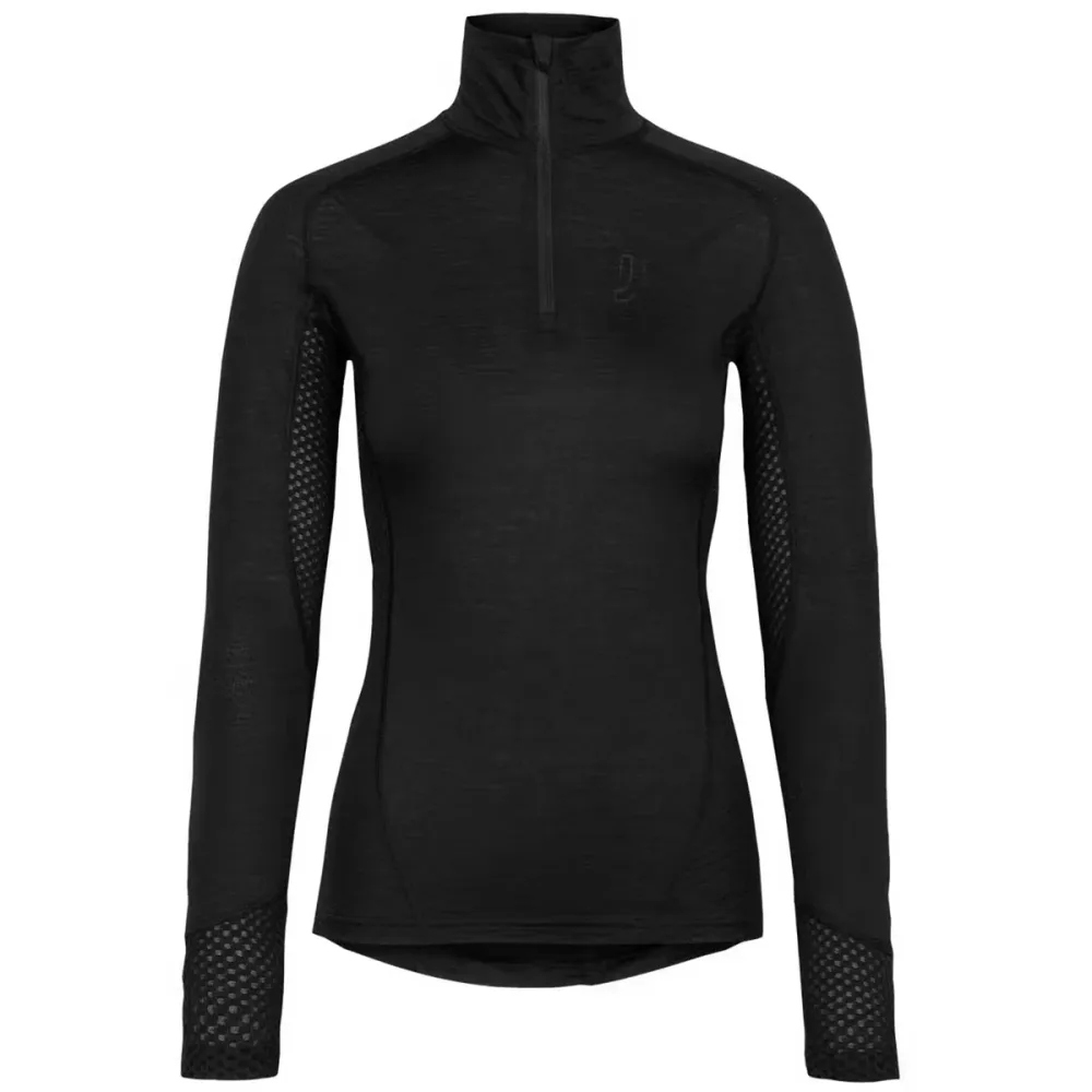 Johaug Damen Lithe Tech Wool Half Zip Longsleeve