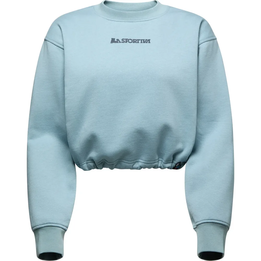 La Sportiva Damen Heritage Logo Crop Pullover
