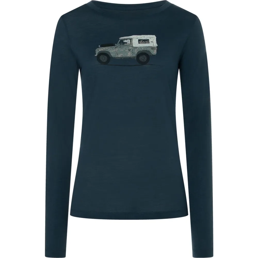 Super.Natural Damen Dog Excursion Longsleeve