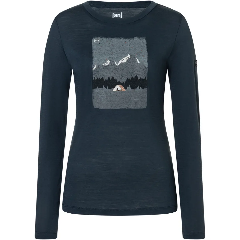 Super.Natural Damen Outdoor Night Longsleeve