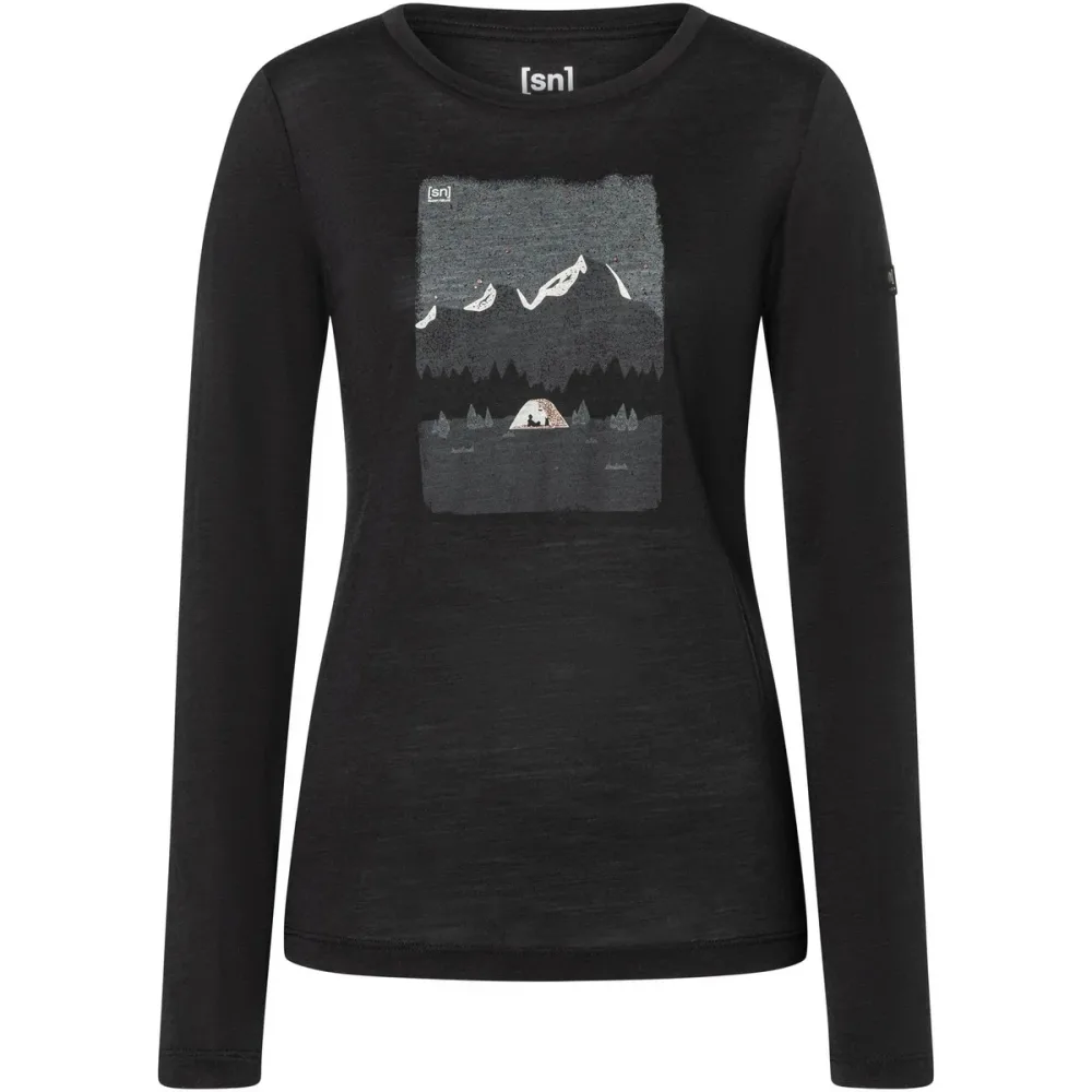 Super.Natural Damen Outdoor Night Longsleeve