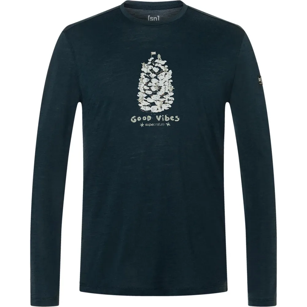 Super.Natural Herren Good Vibes Longsleeve