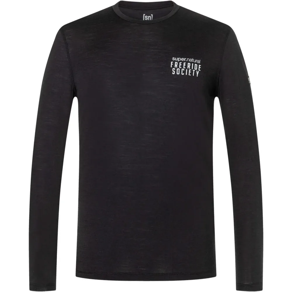 Super.Natural Herren Freeride Society Longsleeve
