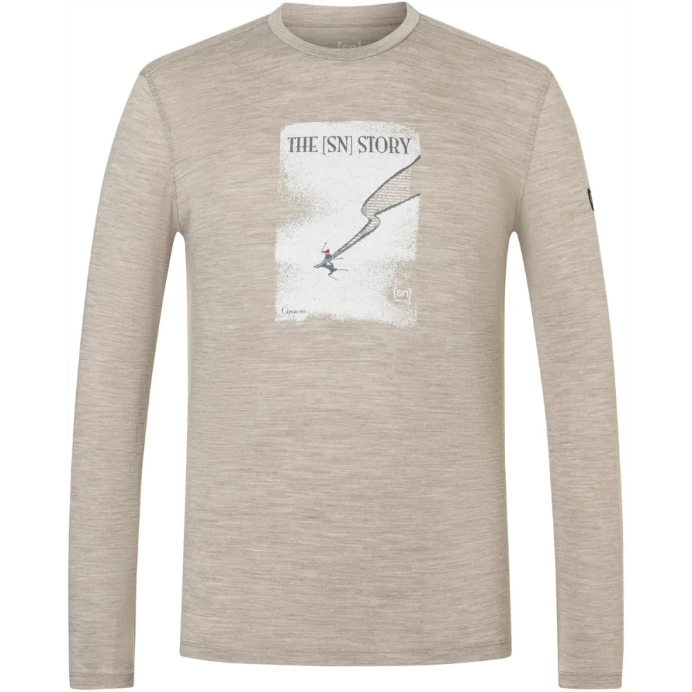 Super.Natural Herren The Sn Story Longsleeve