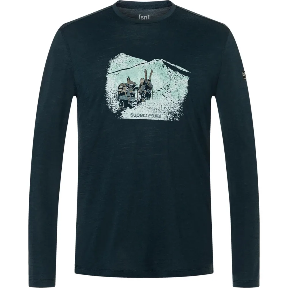 Super.Natural Herren Snow Tour Longsleeve