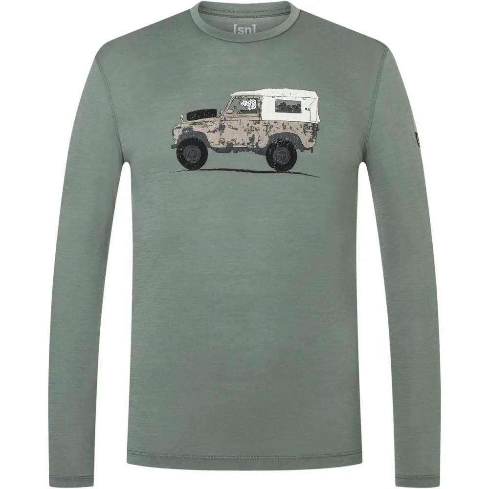 Super.Natural Herren Dog Excursion Longsleeve