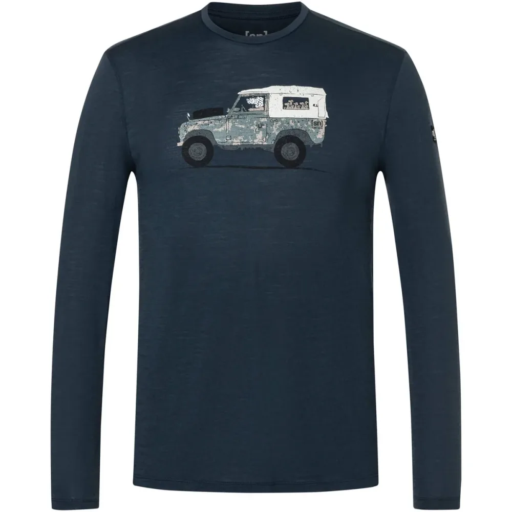 Super.Natural Herren Dog Excursion Longsleeve